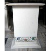 marble inlay dining table top 72x36" WPRE-723601 